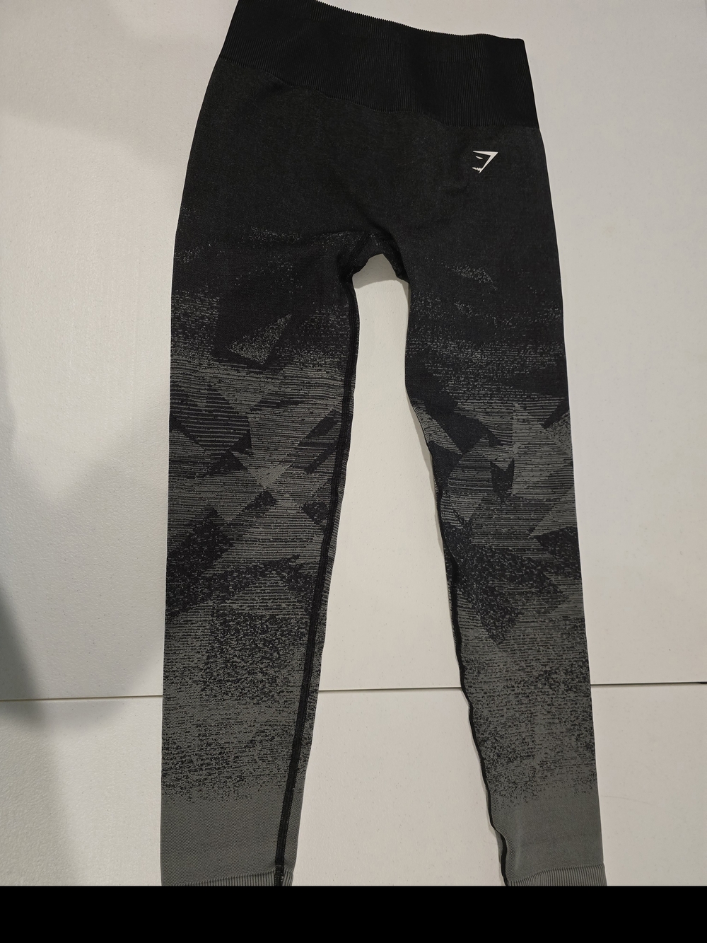 Gymshark Kids Black to Gray Ombre Seamless Leggings